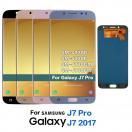 Display cu touchscreen OLED Samsung Galaxy J7 J730F Negru Original