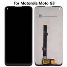 Display cu touchscreen Motorola Moto G8  Negru Original