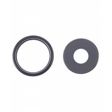 Set Geam Camera Negru Pentru iPhone 16e