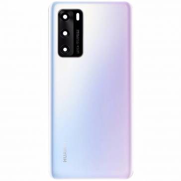 Capac Baterie complet pentru Huawei P40 Alb Service Pack