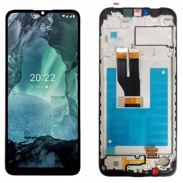 Display cu touchscreen si rama Nokia G21 Negru OEM