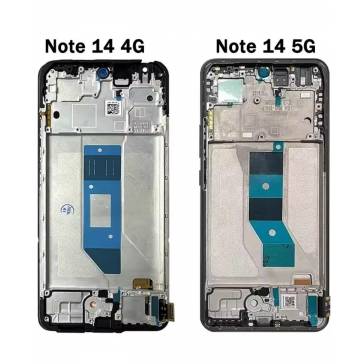 Ecran LCD Display Complet Pentru Xiaomi Redmi Note 14 4G Cu Rama, SH