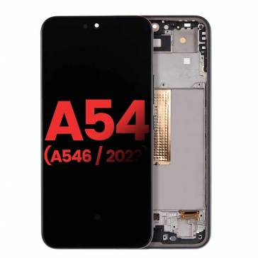 Display cu touchscreen si rama Samsung Galaxy A54 Negru OLED