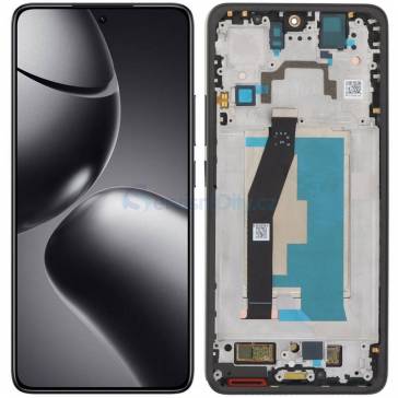 Display cu touchscreen si rama Xiaomi 14T Negru AMOLED