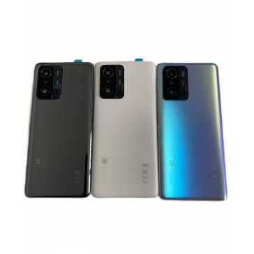 Capac Baterie Pentru Xiaomi 11T Pro, Xiaomi 11T Negru Cu Geam Camera