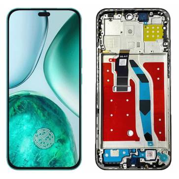 Display cu touchscreen si rama Honor X8c Negru OEM