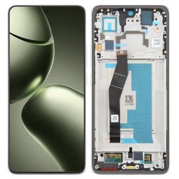 Display cu touchscreen si rama Xiaomi 14T Gri AMOLED