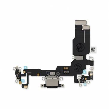 Modul Incarcare Apple iPhone 15 Plus Negru Service Pack