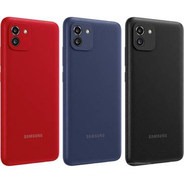 Capac Baterie complet Samsung Galaxy A03 A035F Albastru