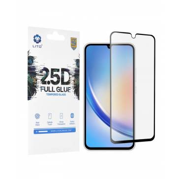 Geam Soc Protector Full LCD LITO 2.5D Pentru Samsung Galaxy A16, A16 5G, A17 4G, A17 5G
