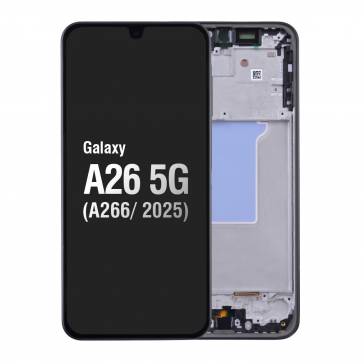 Display cu touchscreen si rama Samsung Galaxy A26 Negru OLED