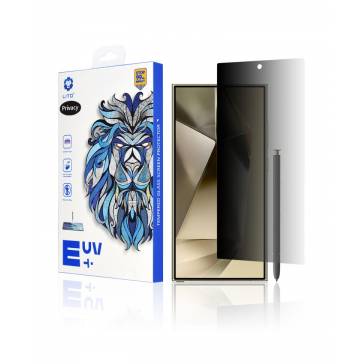 Geam Soc Protector Lito 3D UV Glass Privacy Samsung Galaxy S24 Ultra, S928