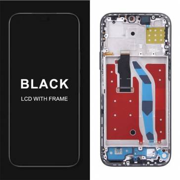 Display cu touchscreen si rama Honor 200 Lite Negru AMOLED