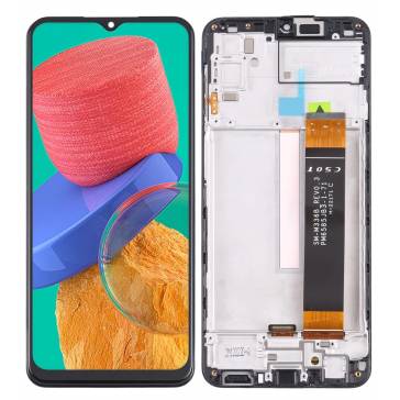 Display cu touchscreen si rama Samsung Galaxy M33 M336 Negru INCELL