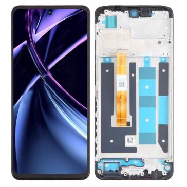 Display cu touchscreen si rama Realme Narzo N55 Negru OEM