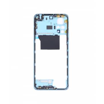 Mijloc Light Blue cu Geam Camera Pentru Redmi Note 11 Pro 4G