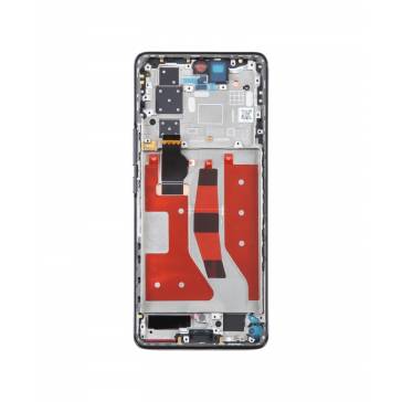 Ecran LCD Display Pentru Huawei Honor 70 Pro Negru Cu Rama