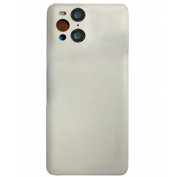 Capac Baterie pentru Oppo Find X3 Pro Cu Geam Camera Alb