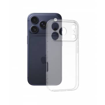 Husa Techsuit Clear Silicone iPhone 17 Pro Transparenta