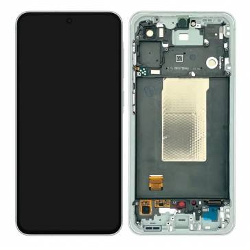 Display cu touchscreen si rama Samsung Galaxy A56 A566 OLED Verde