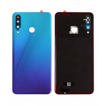 Capac Baterie Pentru Huawei P30 Lite Cu Geam Camera Albastru