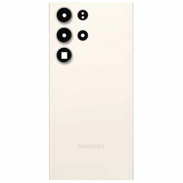 Capac Baterie complet Samsung Galaxy S23 Ultra S918 Alb