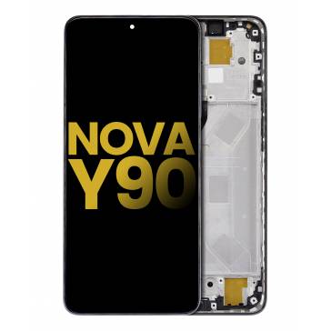 Display cu touchscreen si rama Huawei Nova Y90 Negru OEM
