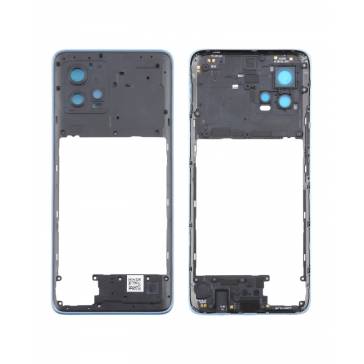 Mijloc cu Geam Camera Pentru Motorola Moto G72 Albastru