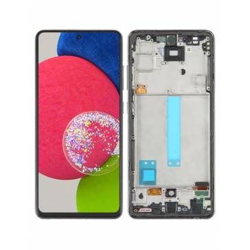 Display cu touchscreen si rama Samsung Galaxy A52s Negru OLED