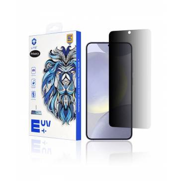 Geam Soc Protector 3D UV Privacy Samsung Galaxy S25 Edge, S25 PLUS