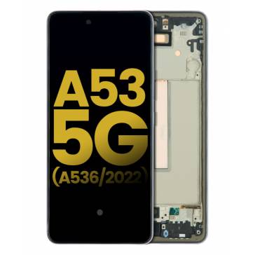 Display cu touchscreen si rama Samsung Galaxy A53 Negru OLED