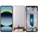 Display cu touchscreen si rama Xiaomi Redmi Note 14 4G Negru OLED Display cu touchscreen si rama Xiaomi Redmi Note 14 4G Negru OLED