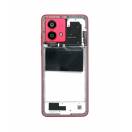 Mijloc Pentru Motorola Moto G84 Viva Magenta Rosu