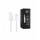 Cablu Date Samsung Fast Charge EP-DG970 Alb Original