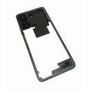 Mijloc Pentru Xiaomi Redmi 13C Cu Geam Camera Negru