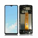 Display cu touchscreen si rama Samsung Galaxy A12 A125F Negru