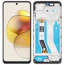 Display cu touchscreen si rama Motorola Moto G73 Negru OEM Display cu touchscreen si rama Motorola Moto G73 Negru OEM