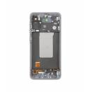 Ecran LCD Display cu Rama OLED Pentru Samsung Galaxy A56 A566 Argintiu