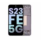 Display cu touchscreen si rama Samsung Galaxy S23 FE S711 OLED Negru Display cu touchscreen si rama Samsung Galaxy S23 FE S711 OLED Negru