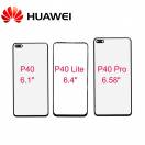 Geam sticla cu OCA Huawei P40  Negru Service Pack