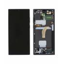 Display cu touchscreen si rama Samsung Galaxy S22 Ultra S908 Negru OLED