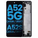 Display cu touchscreen si rama Samsung Galaxy A52 5G A526 Negru INCELL Display cu touchscreen si rama Samsung Galaxy A52 5G A526 Negru INCELL