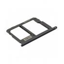 Suport card Samsung Galaxy J7 J730 (2017) (single sim)  Negru Service Pack