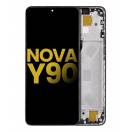 Display cu touchscreen si rama Huawei Nova Y90 Negru OEM
