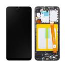 Ecran LCD Display Cu Rama Pentru Samsung Galaxy A20e, A202