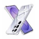Husa Clear Silicone MagSafe Samsung Galaxy S26 Ultra, S948 Transparenta