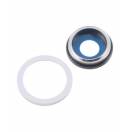 Set Geam Camera Alb Pentru iPhone 16e