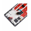 Ecran LCD Display Pentru Huawei Honor 70 Negru Cu Rama