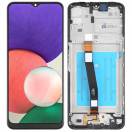 Display cu touchscreen si rama Samsung Galaxy A22 5G A226B Negru