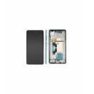Ecran LCD Diplay P-OLED Cu Rama Pentru Motorola Moto Edge 60 Fusion, XT2503-4, Verde (Amazonite)